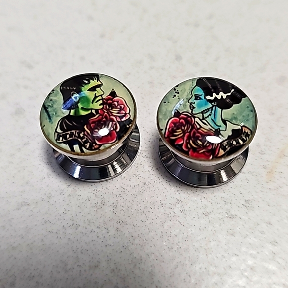 Monster Bride gages, 1/2 size, screw on - Picture 1 of 3